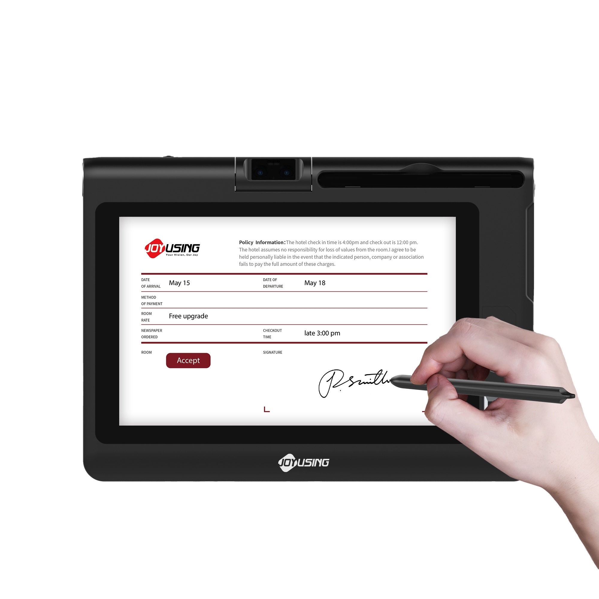 Digital Signature Pad - Digital Signature Pad with 10.1 Inch