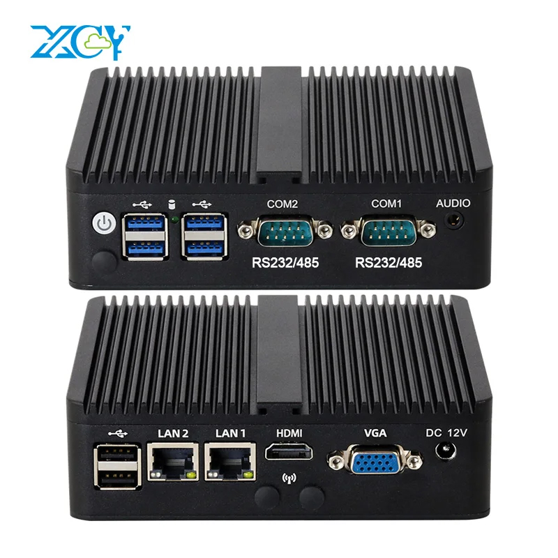 Thin Client Mini Pc - Intel Celeron Fanless Industrial IoT Mini
