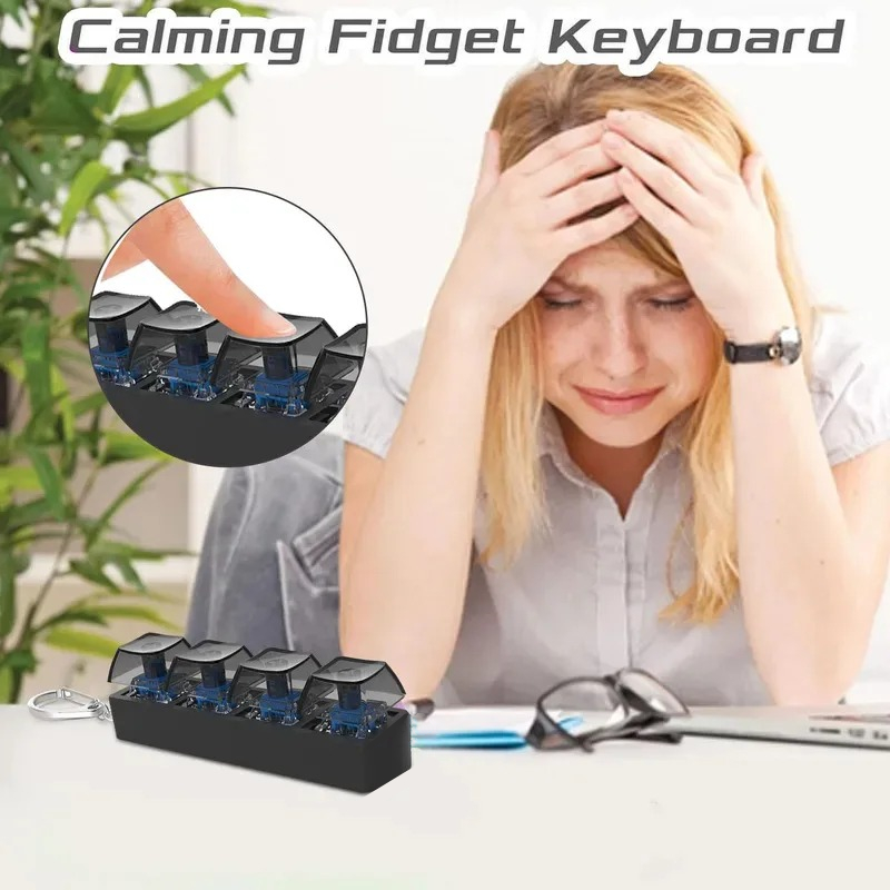 4Keys Finger Button Anti-stres - Tech For Office 评论和价格