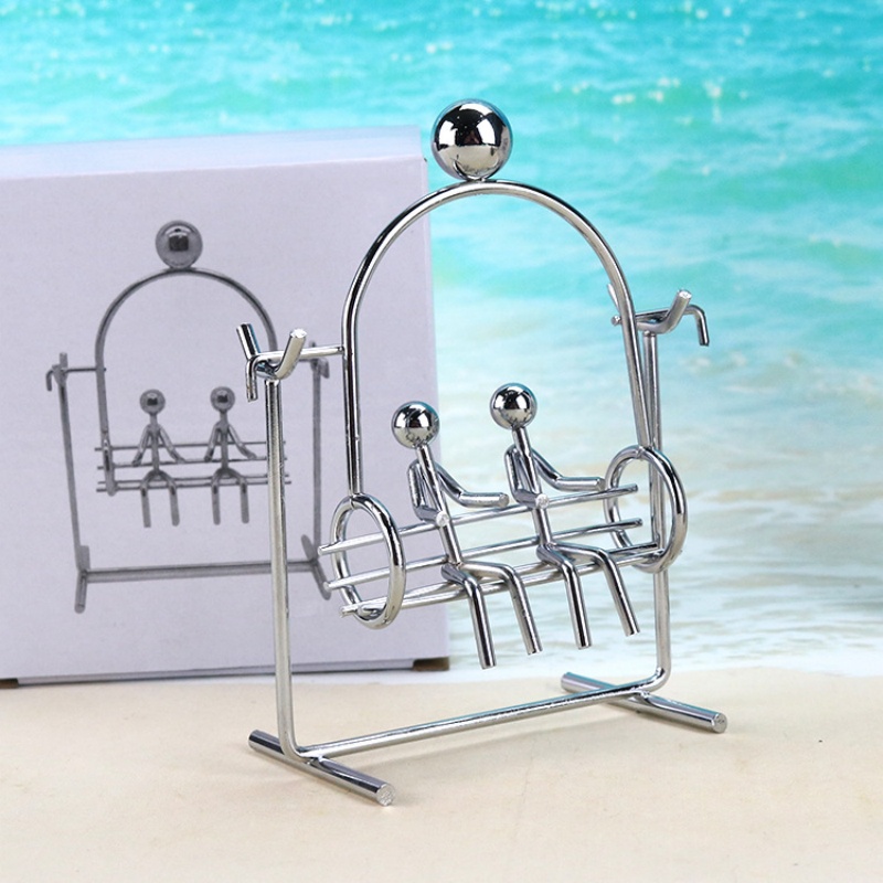 1PC Lovers Swing Kinetic Art B - Tech For Office 评论和价格
