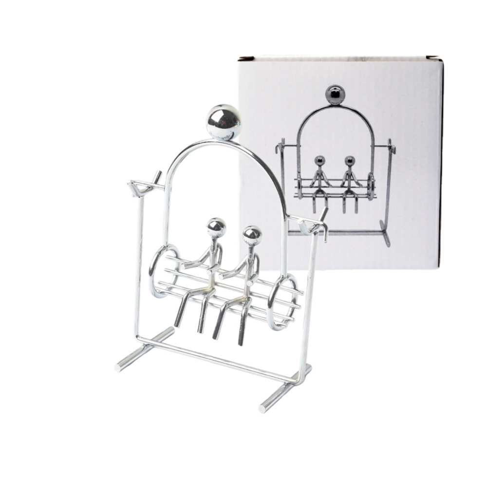 1PC Lovers Swing Kinetic Art B - Tech For Office 评论和价格
