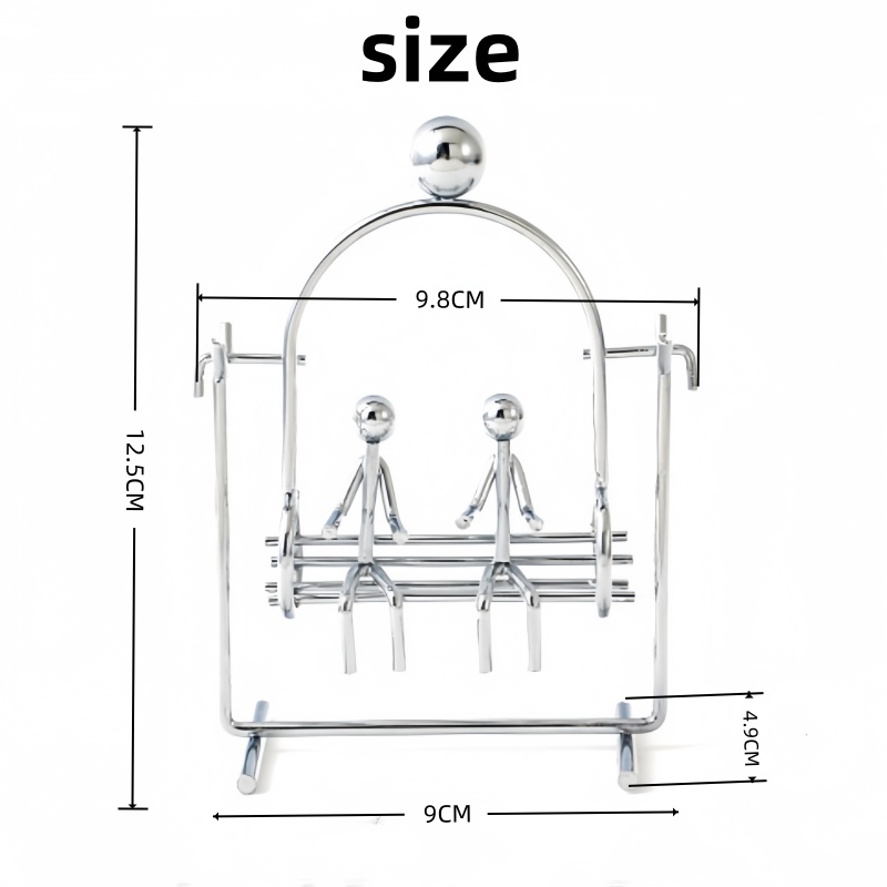 1PC Lovers Swing Kinetic Art B - Tech For Office 评论和价格