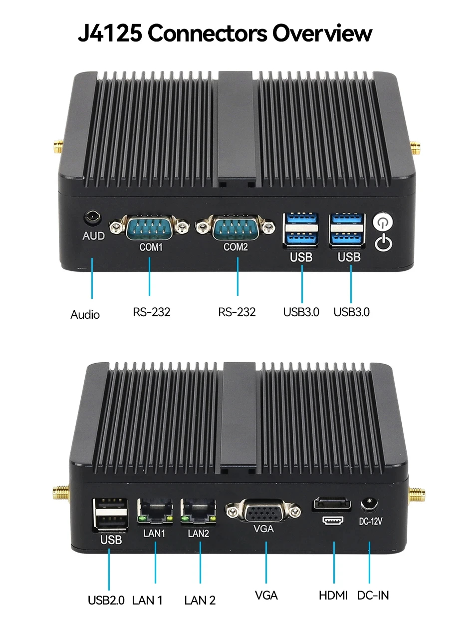 Intel Celeron N5105 J6412 Mini - Thin Client Mini Pc 评论和价格