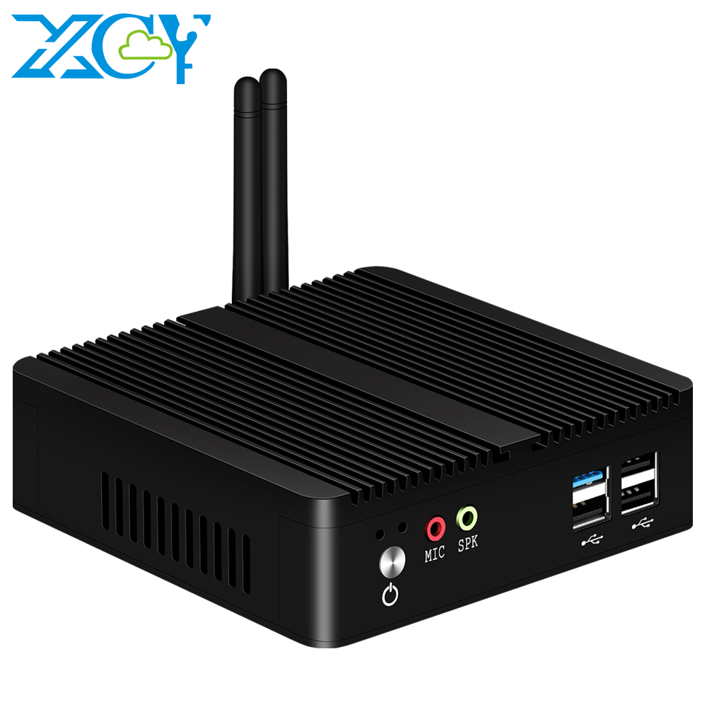 XCY Fanless Mini PC Intel Cele - Thin Client Mini Pc 评论和价格