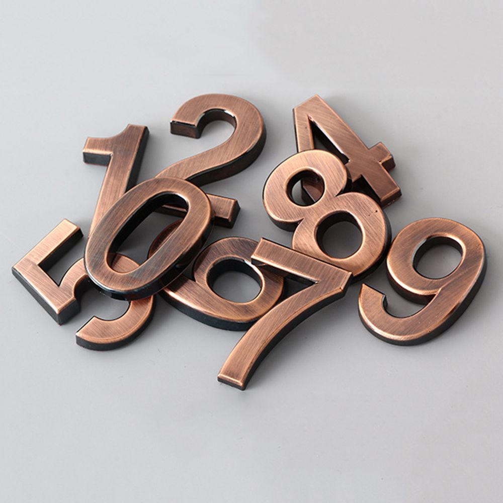 1 PC 3D Bronze Numeral  Self-a - Digital Signature Pad 评论和价格