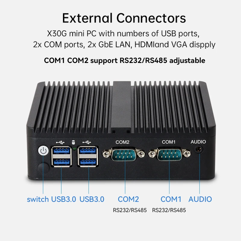 Intel Celeron Fanless Industri - Thin Client Mini Pc 评论和价格