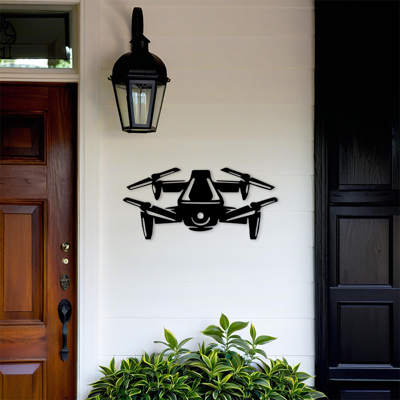 Modern Drone Silhouette Alumin - Tech For Office 评论和价格