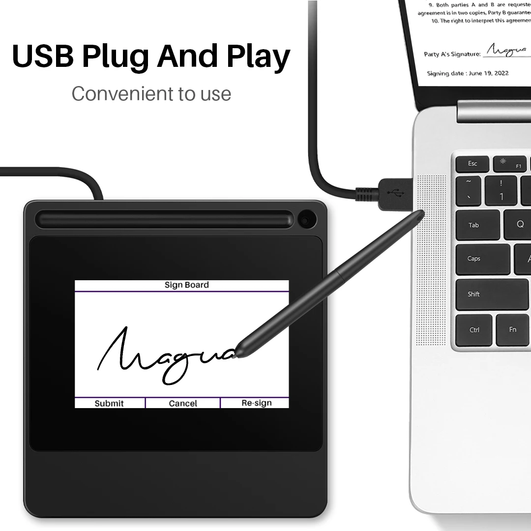 DS510 5 inch electronic digita - Digital Signature Pad 评论和价格