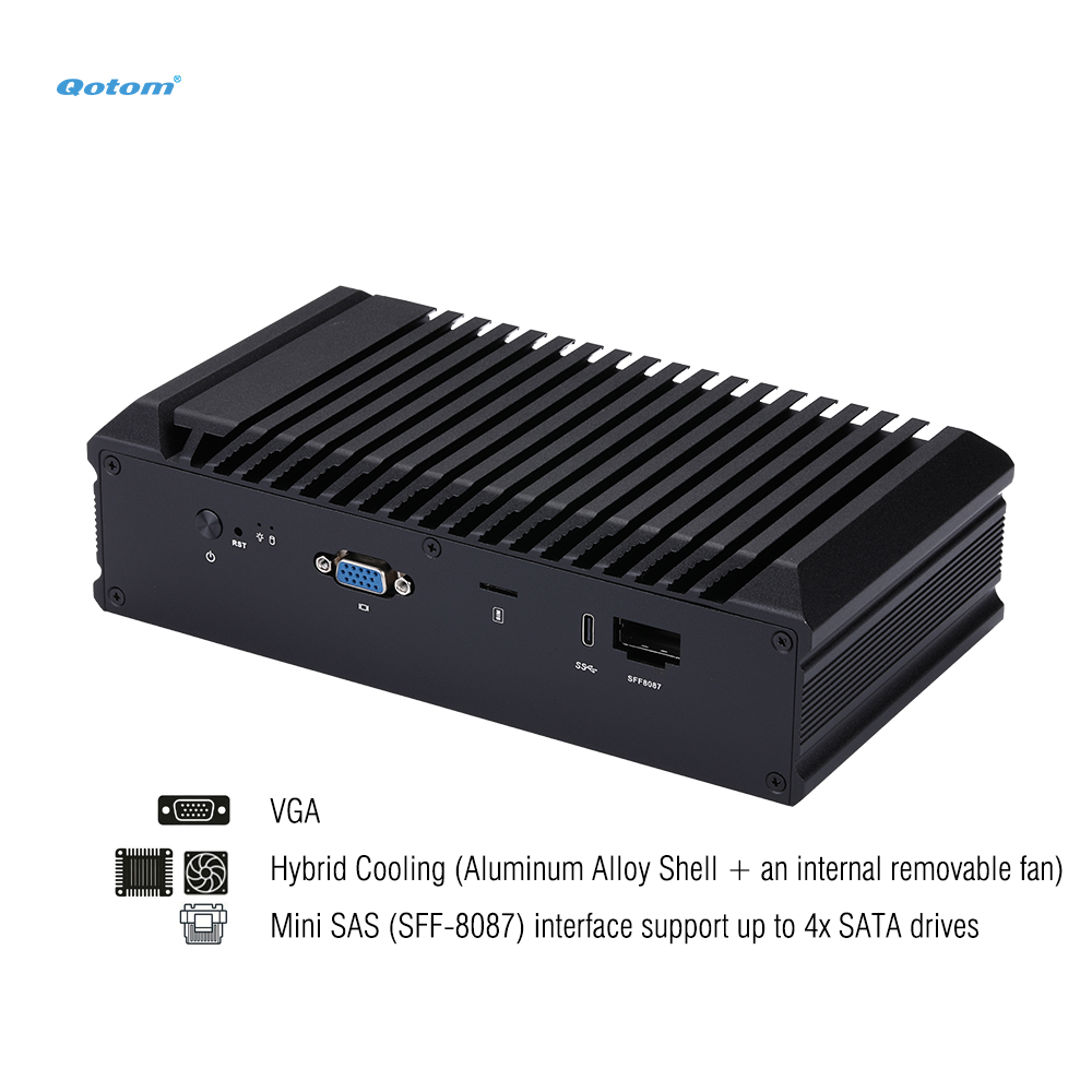 Mini PC Q20300G9 Atom C3000 CP - Thin Client Mini Pc 评论和价格