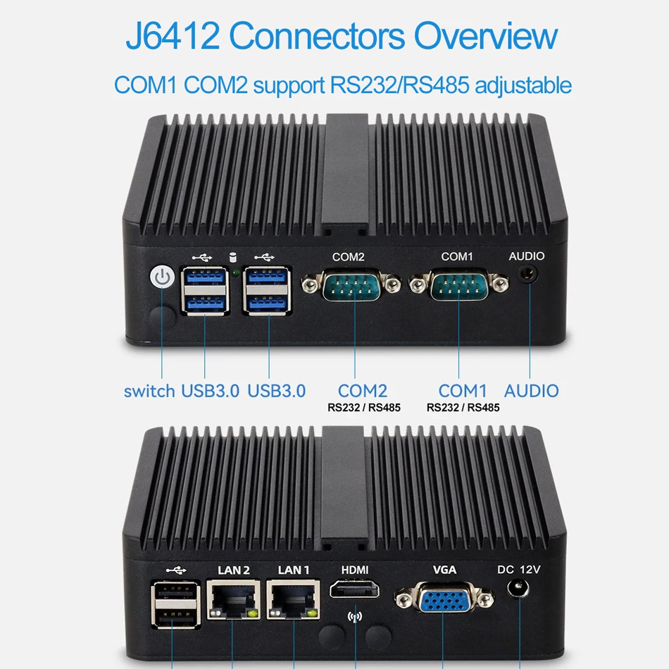 XCY Mini PC Intel Celeron J641 - Thin Client Mini Pc 评论和价格