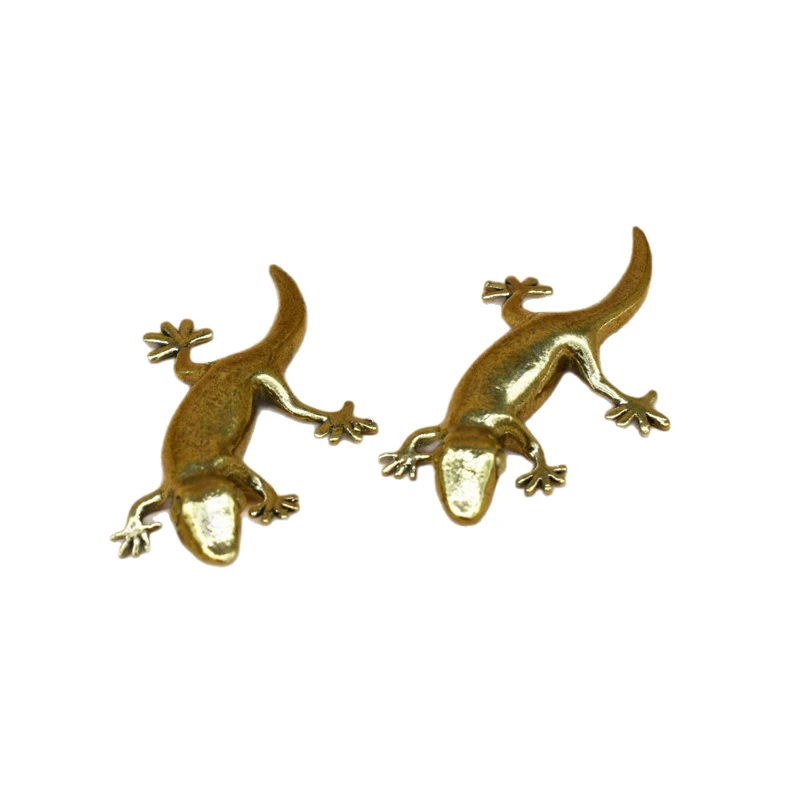 Handmade Bronze Retro Gecko Li - Tech For Office 评论和价格