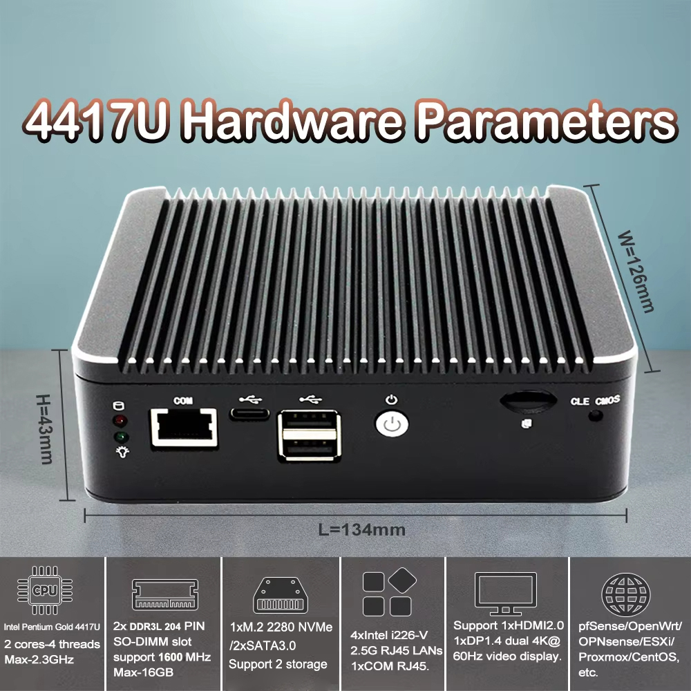 12th Gen Intel Pentium 4417U 2 - Thin Client Mini Pc 评论和价格